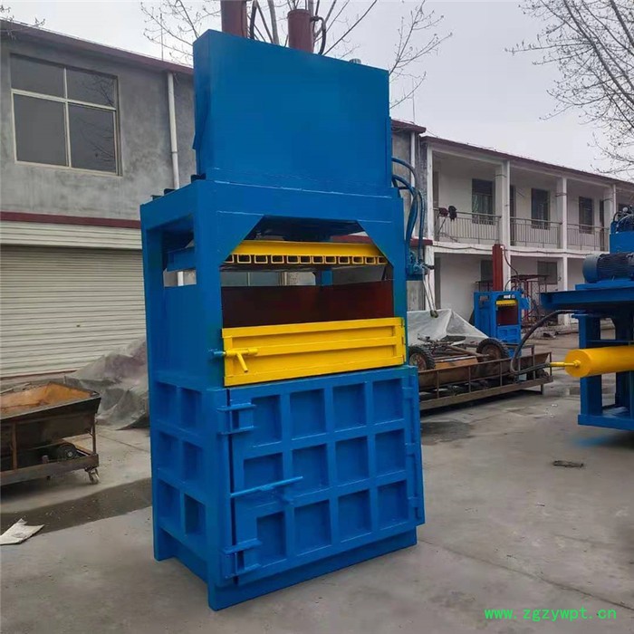 两相电中药材打包机 液压棉麻压缩捆包机 单杠废纸箱压缩机图8