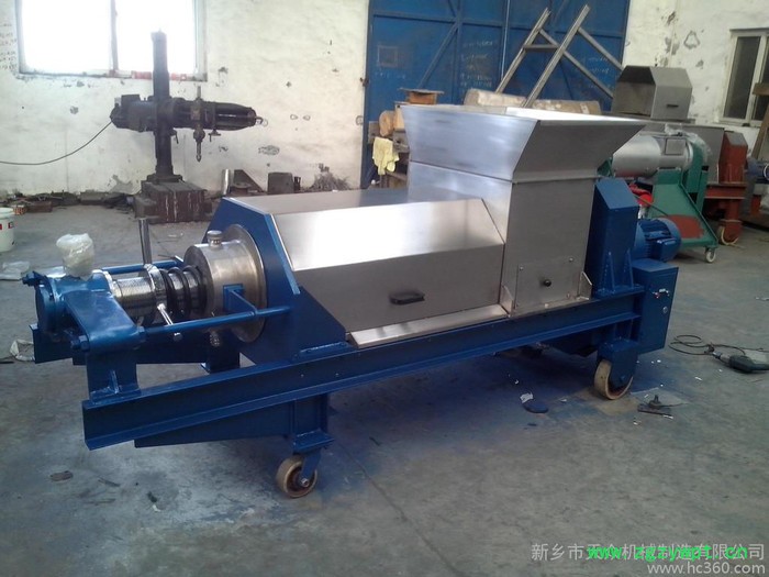 中药渣螺旋压榨脱水机 药渣螺旋挤压机图3