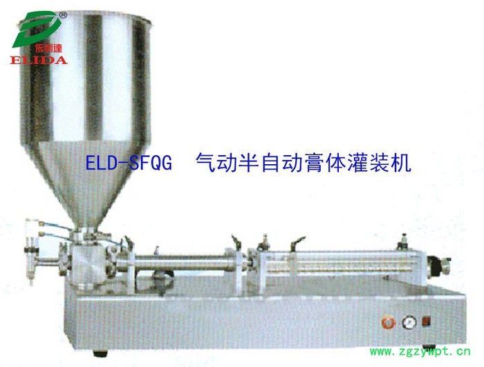依利达自动灌装机厂家-珠海单头气动膏体灌装机/深圳颗粒物酱料灌装机/珠海江门不锈钢液体灌装机/中山佛山自动计量气动灌装机图3
