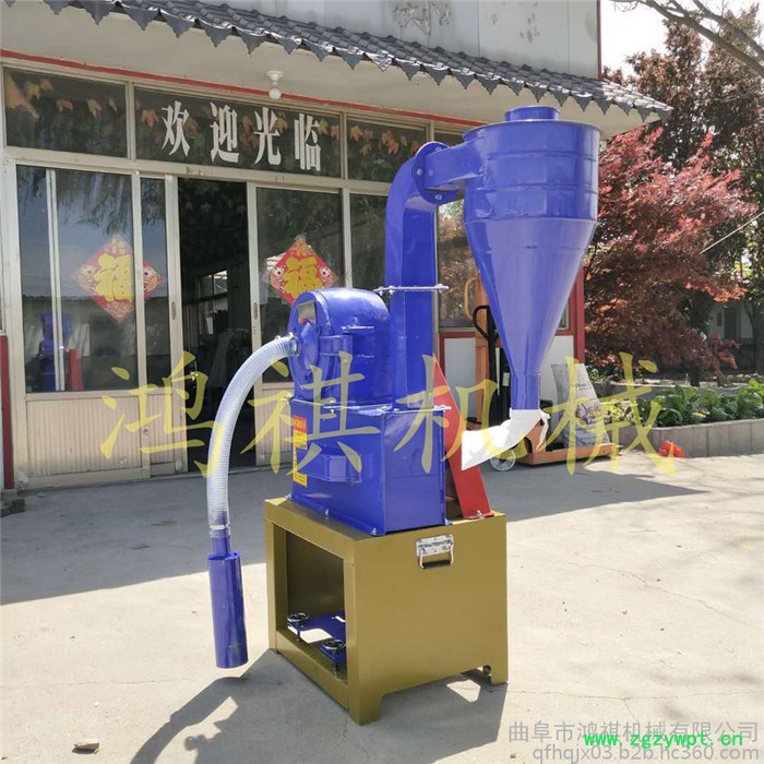 鸿祺中药材磨粉机 小型卧式磨面机 家用小型粮食粉碎机图6