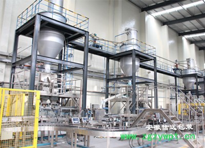 信远XY-SRF水溶肥包装生产线冲施肥生产线液体灌装机 全自动水溶肥配料生产线图2