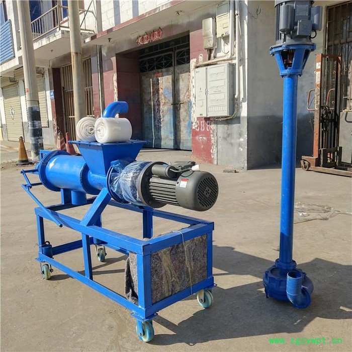 食物残渣干湿分离机 养殖场猪粪固液分离机 中药渣固液分离机图6