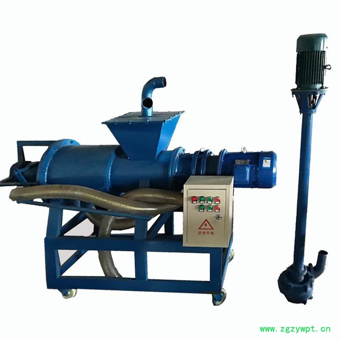 食物残渣干湿分离机 养殖场猪粪固液分离机 中药渣固液分离机图5