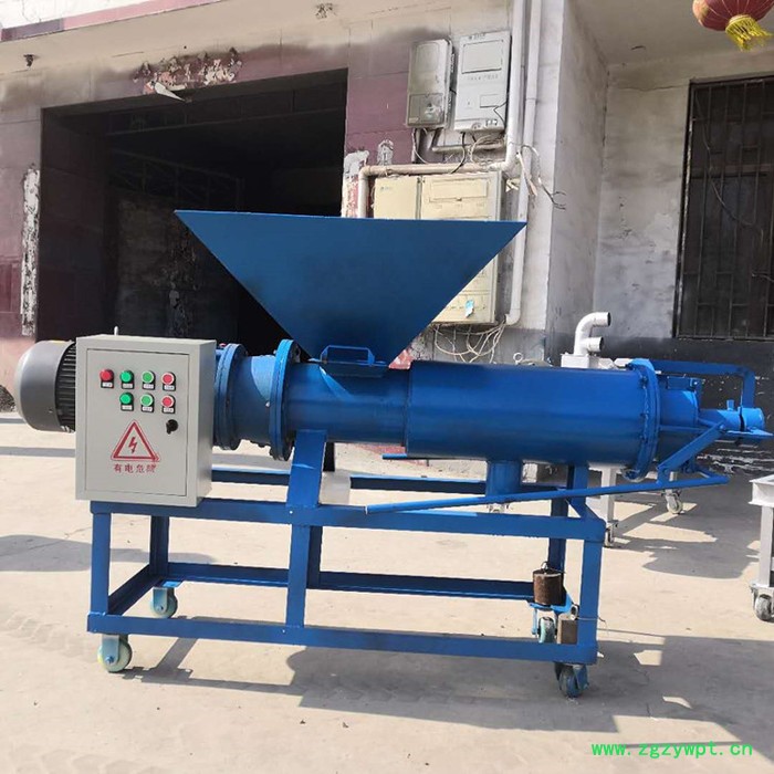 食物残渣干湿分离机 养殖场猪粪固液分离机 中药渣固液分离机图2