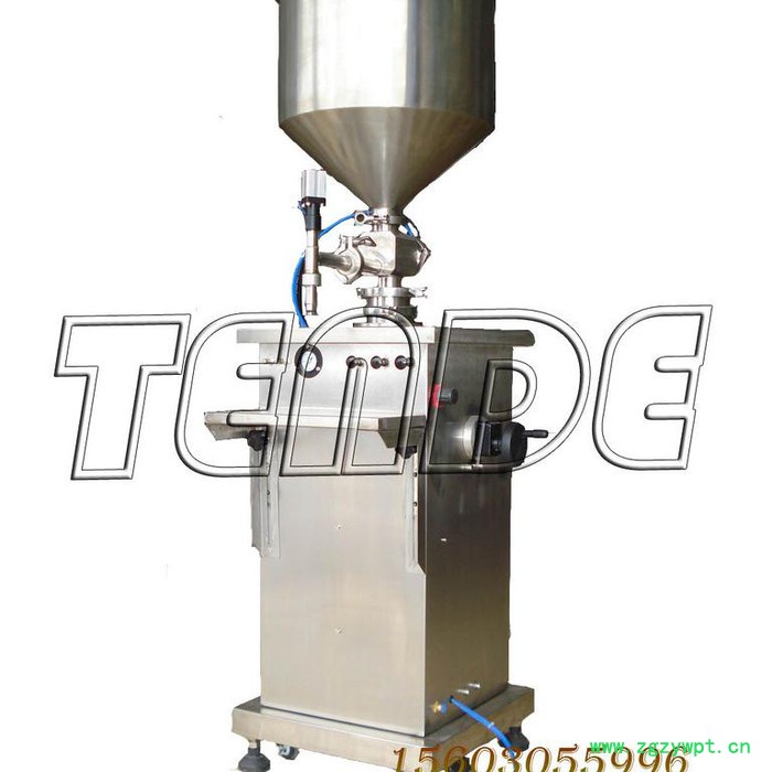 厂家生产直供 半自动液体膏体立式灌装机 酱类半自动灌装机 洗发水沐浴露半自动灌装机图3