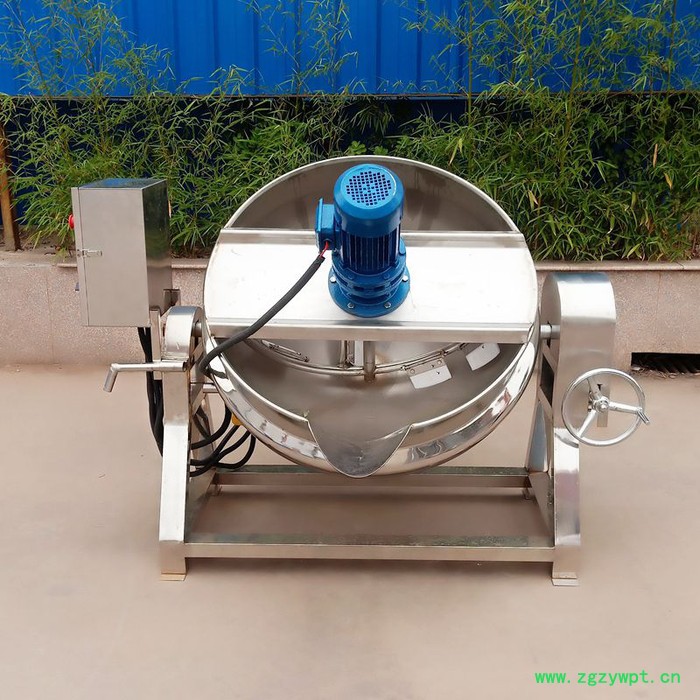 众惠zh1 夹层锅 韩式辣椒炒锅 中药膏浓缩锅 蛋黄酱熬制锅 凉粉搅拌锅图4