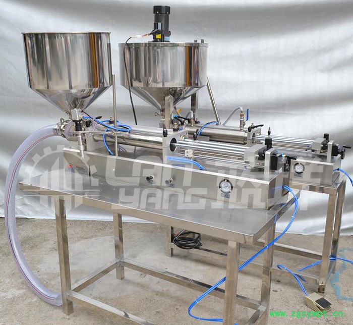 小型不锈钢香水灌装机饮料灌装机半自动液体灌装机单头灌装机图3