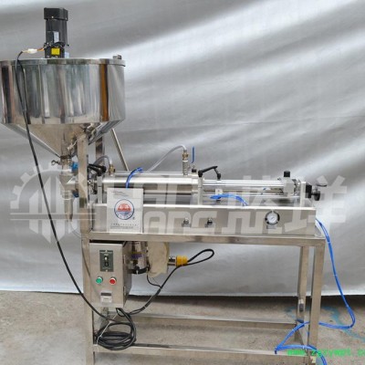 小型不锈钢香水灌装机饮料灌装机半自动液体灌装机单头灌装机