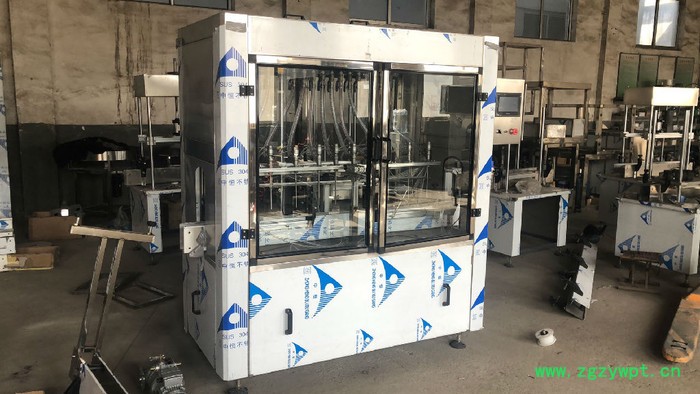 洁厕灵灌装机郑州批发  河南全自动84消毒剂灌装机 杀虫剂液体灌装机图4