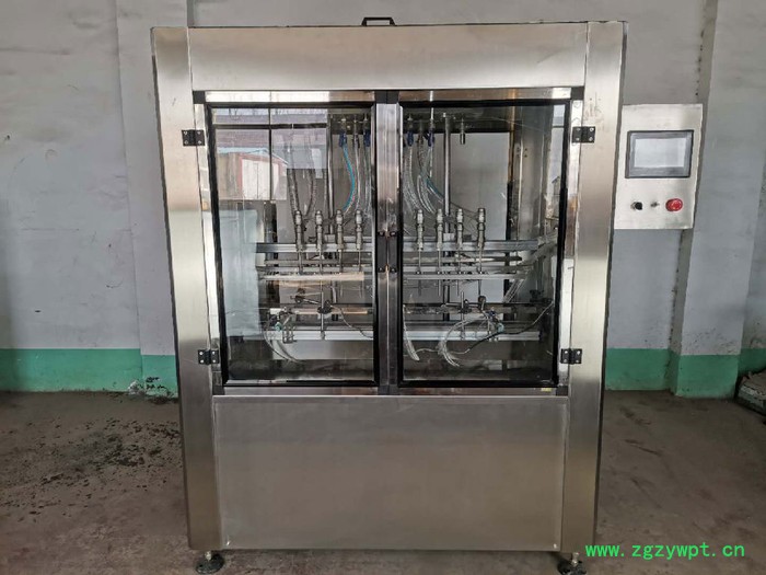 洁厕灵灌装机郑州批发  河南全自动84消毒剂灌装机 杀虫剂液体灌装机图6