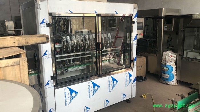 洁厕灵灌装机郑州批发  河南全自动84消毒剂灌装机 杀虫剂液体灌装机图5