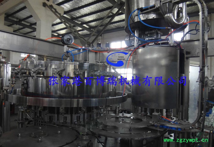 18-18-6含气饮料 碳酸饮料灌装三合一机 液体灌装机 B图3