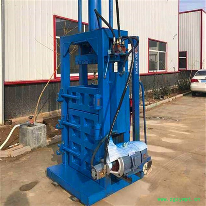 厂家定制全自动中药材捆扎打包机 液压全自动 废纸打包机图2