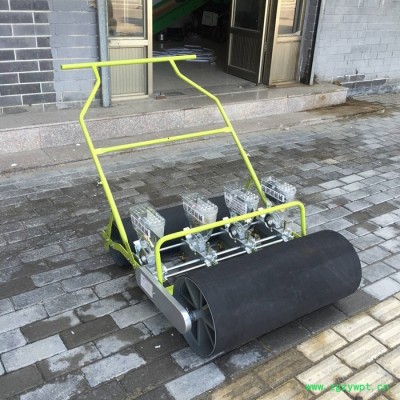 青菜播种机香葱播种机 中药材蔬菜播种机 人力4行播种机