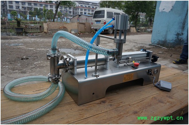 液体灌装机械 半自动液体罐装机卧式化妆品灌装机 灌装机小型图2