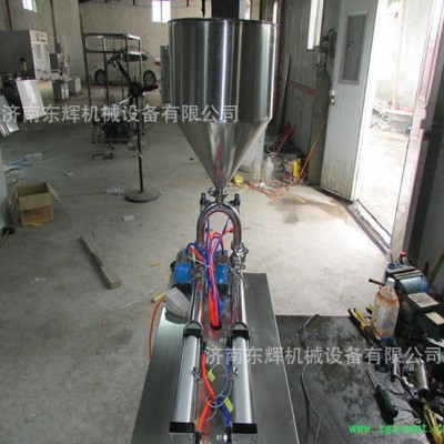 小型半自动膏体灌装机，灌装速度快，精度高的膏体灌装机