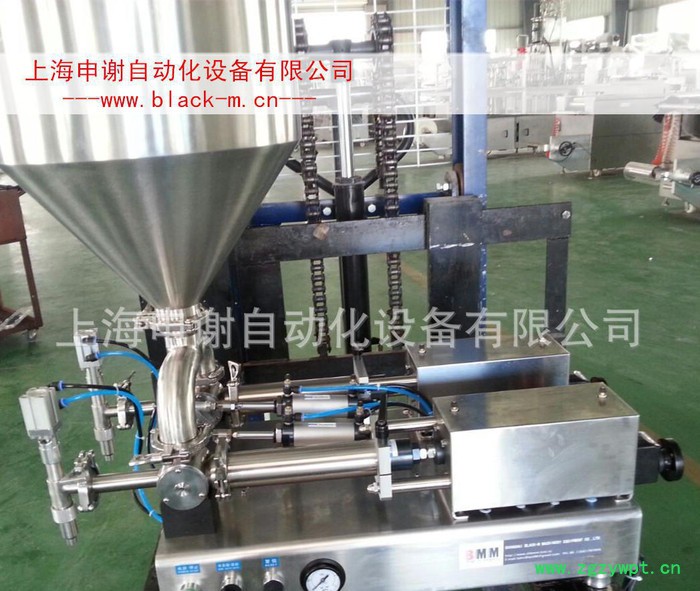 台式不锈钢药液灌装机，气动灌装机，膏体灌装机图3