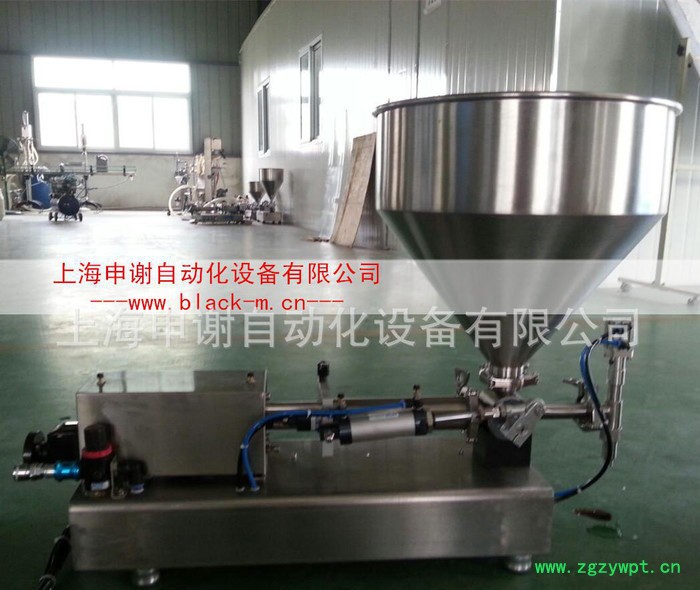 台式不锈钢药液灌装机，气动灌装机，膏体灌装机图2