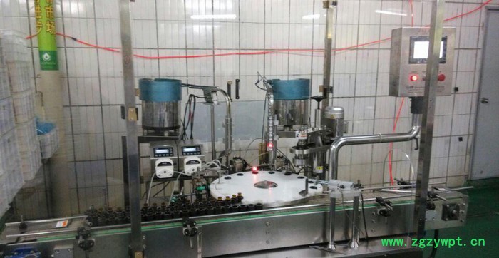 西林瓶液体灌装机 口服液灌装下内塞扎盖一体机 风油精 护发精油图3