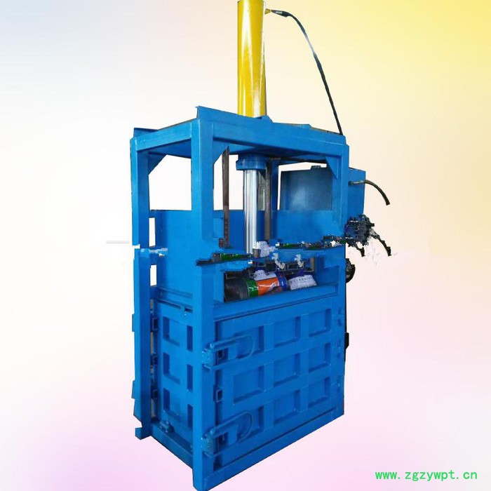 油桶易拉罐压扁机   电动中药材棉花废料液压打包机图7