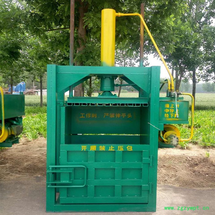 油桶易拉罐压扁机   电动中药材棉花废料液压打包机图2