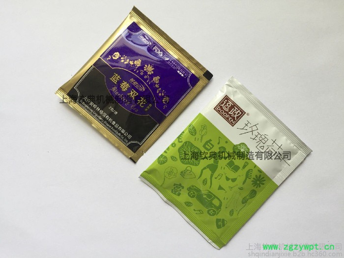 **挂线挂标签内外袋茶叶颗粒包装机 小型袋泡茶全自动包装机 颗粒粉末茶末中药粉剂包装机三边封图3