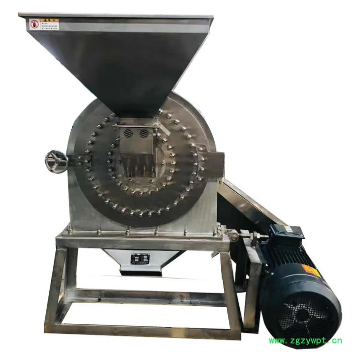 除尘碾米粉碎机不锈钢中药化工粉碎机干辣椒粉碎机豆粕磨粉机不锈钢齿盘粉碎机韭菜花粉碎机图6