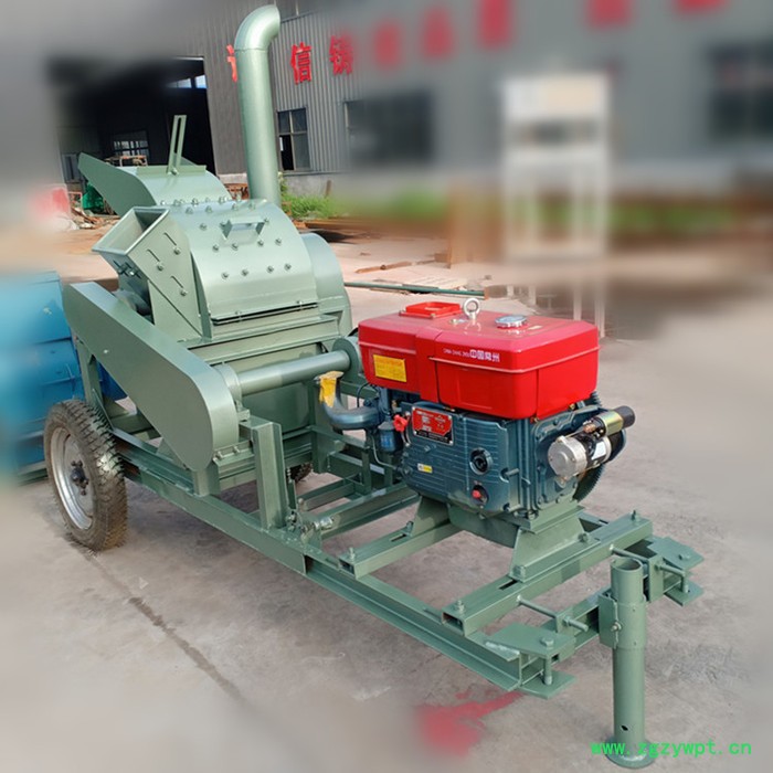 玉米芯树枝粉碎机 江苏中药渣秸秆破碎机 木屑粉碎机 木材粉碎机图2