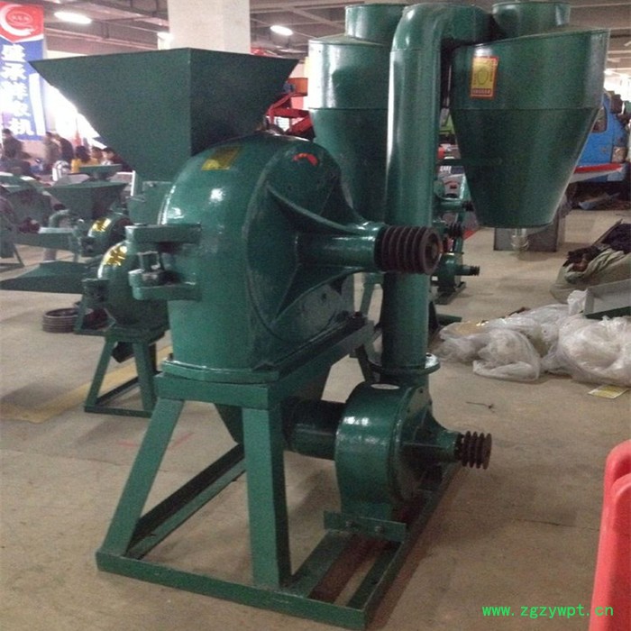 小型稻壳饲料粉碎机 多功能五谷杂粮碾米磨面机 辣椒中药磨粉机图3