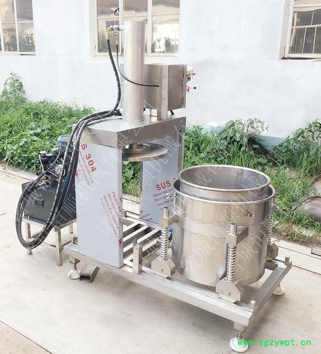恒顺300L压榨机 酒糟压榨机 中药压榨机 果蔬压榨机 酵素压榨机酱菜压榨机图2