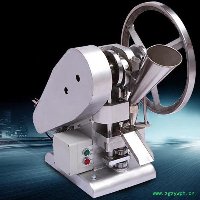 旭众机械中药片剂、西药片剂压片机单冲压片机体积小,重量轻制药设备图8