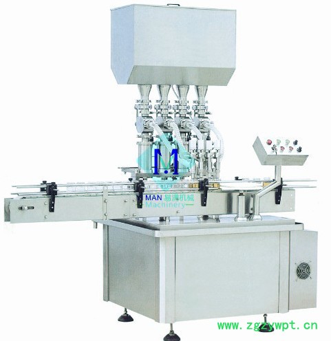 直线式灌装旋盖机，膏体灌装机图2