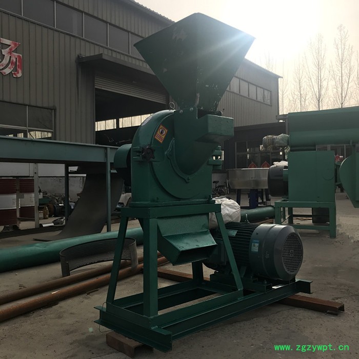 中药材磨粉机 黄豆脱皮破碎机 组合式碾米机 自吸齿盘粉碎机图6