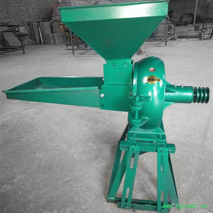 中药材磨粉机 黄豆脱皮破碎机 组合式碾米机 自吸齿盘粉碎机图2