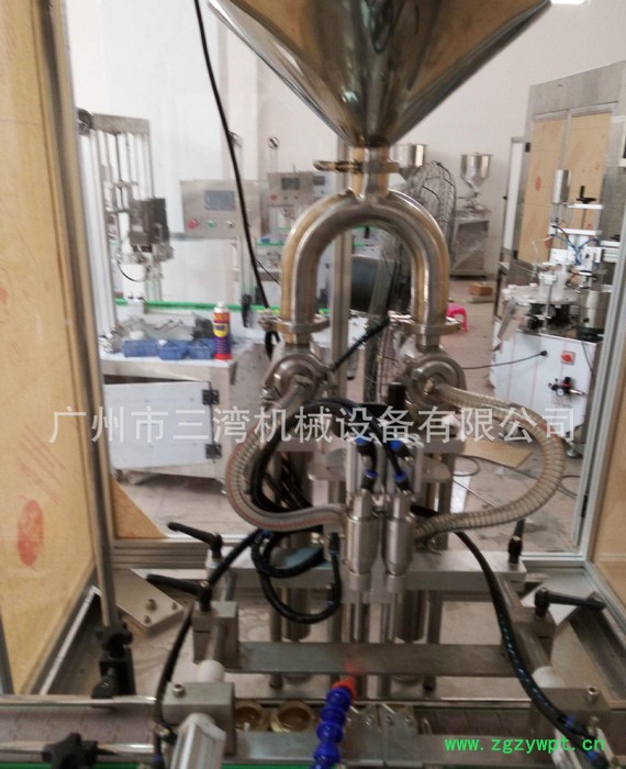 全自动液体灌装机、化妆品膏霜膏体灌装机 洗衣液设备图2