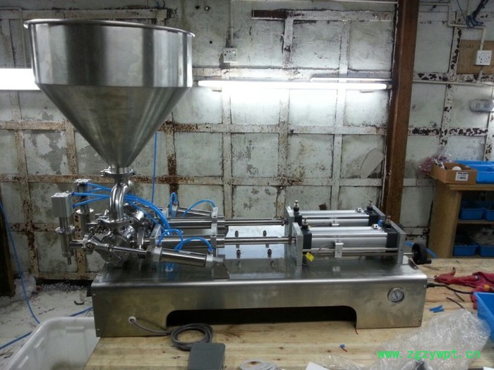 中药膏定量灌装机植物药膏灌装机膏状物品半自动灌装机图4