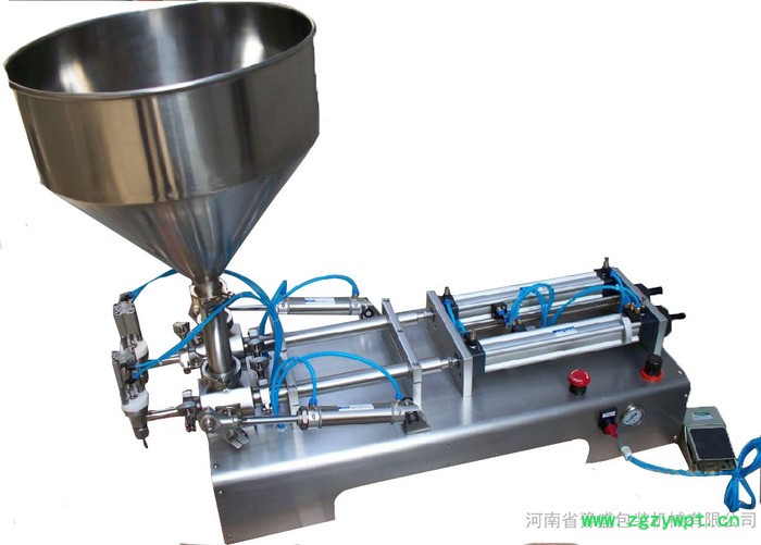 中药膏定量灌装机植物药膏灌装机膏状物品半自动灌装机图2