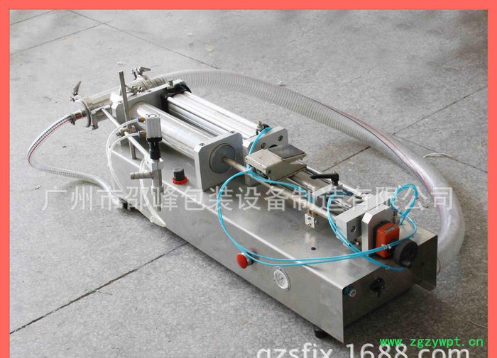 厂家生产全气动卧式灌装机 小型膏体、液体半自动灌装机图3