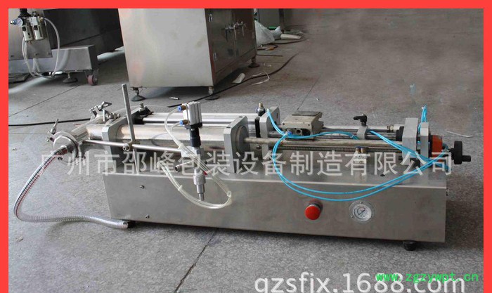 厂家生产全气动卧式灌装机 小型膏体、液体半自动灌装机图2