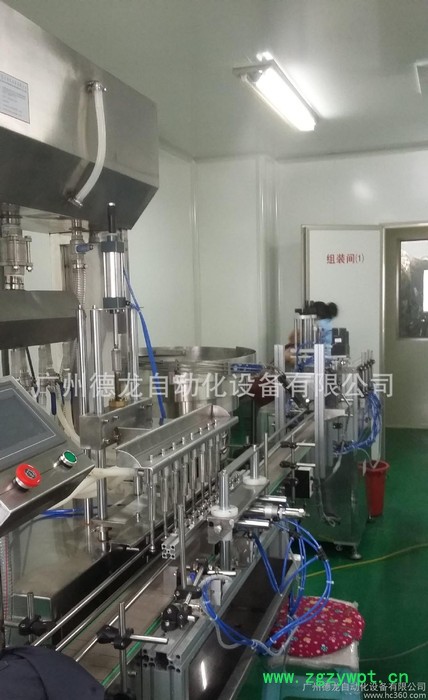 全自动液体膏体灌装机 消泡灌装机 水溶性试剂药剂灌装机广州德图2