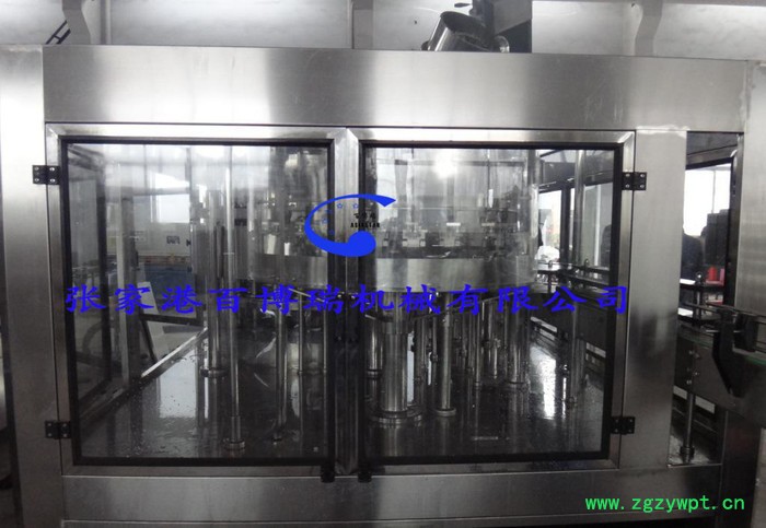 百博瑞玻璃瓶啤酒灌装机(BBR-9) 碳酸饮料液体灌装机图2