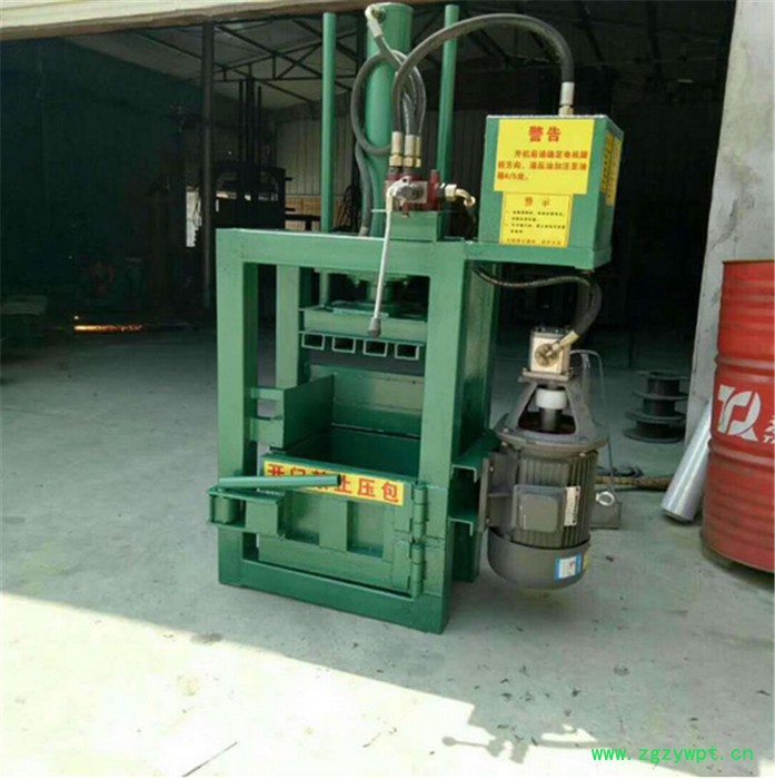 压缩铝屑铁屑废钢打包机薄膜塑料瓶挤扁机小型中药材打包机价格图4