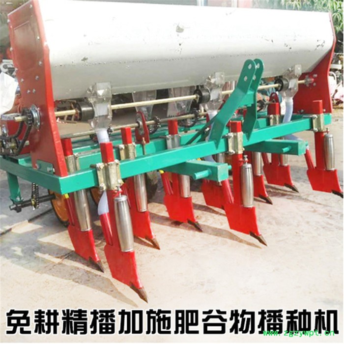 黄芩中药可调精播机精播机 拖拉机带娃娃菜精播机哪有图6