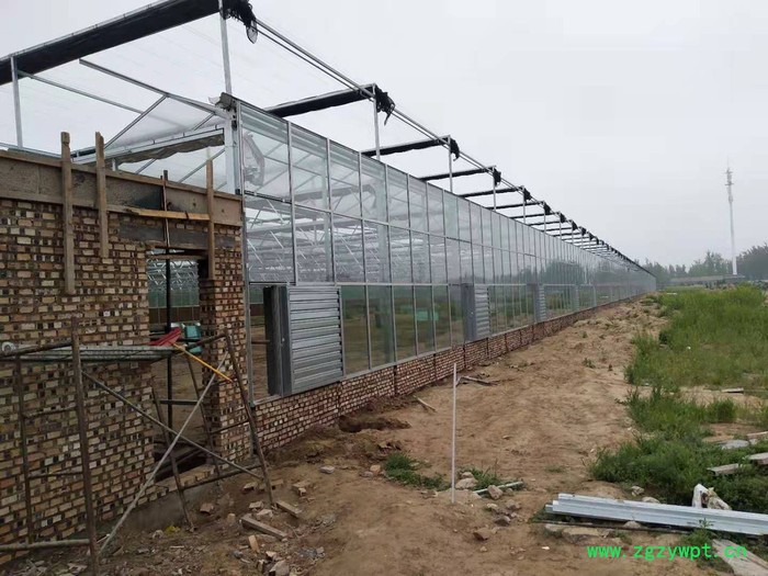 鑫宝金20210508东北木耳温室大棚 西南花卉玻璃温室 西北中药材温室大棚图3