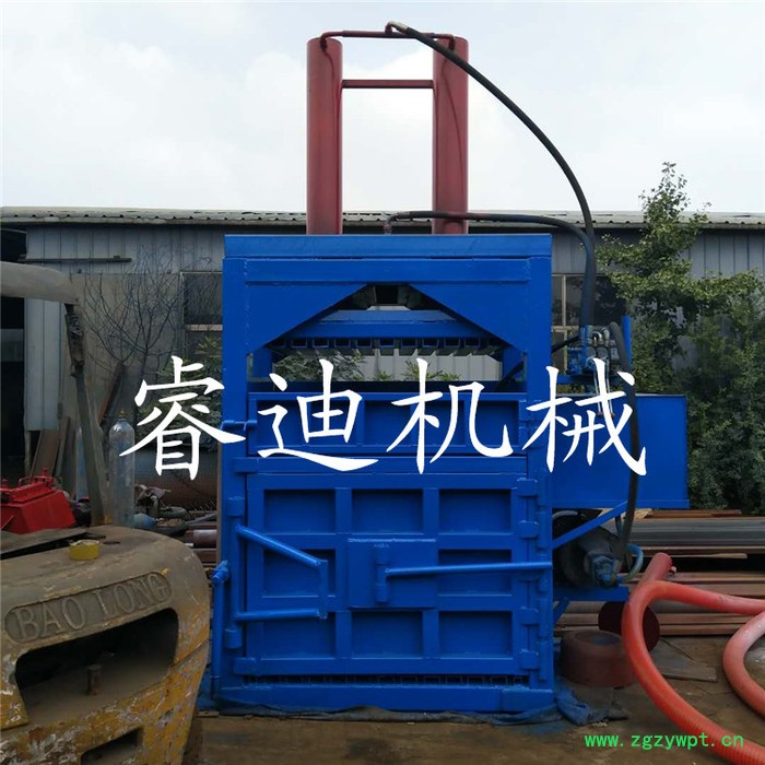 睿迪牌中药材秸秆打包机 小型编织袋废纸打包机图6