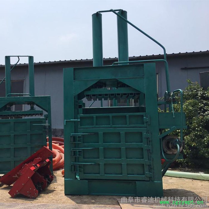 睿迪牌中药材秸秆打包机 小型编织袋废纸打包机图3