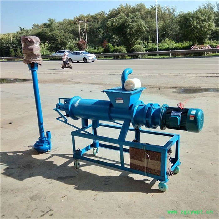 宇佳牌 粪污做肥料处理机 农场收集粪便分离机 中药药渣脱水机图8