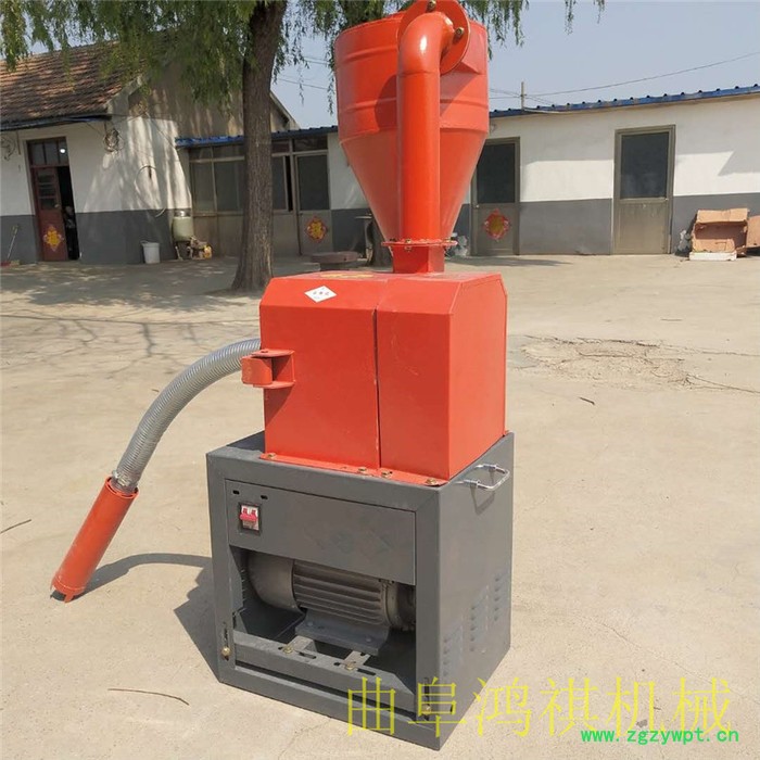 鸿祺大小型号自吸齿爪粉碎机  中药粉碎机图2