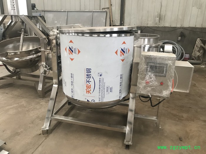 祥云达不锈钢夹层锅 亚麻籽油夹层锅 核桃杏仁粥夹层锅 中药夹层锅 蒸煮夹层锅 可定制咨询图2