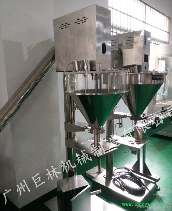 半自动粉剂灌装机 小颗粒灌装机  洗衣粉灌装机 爽身粉灌装机图3